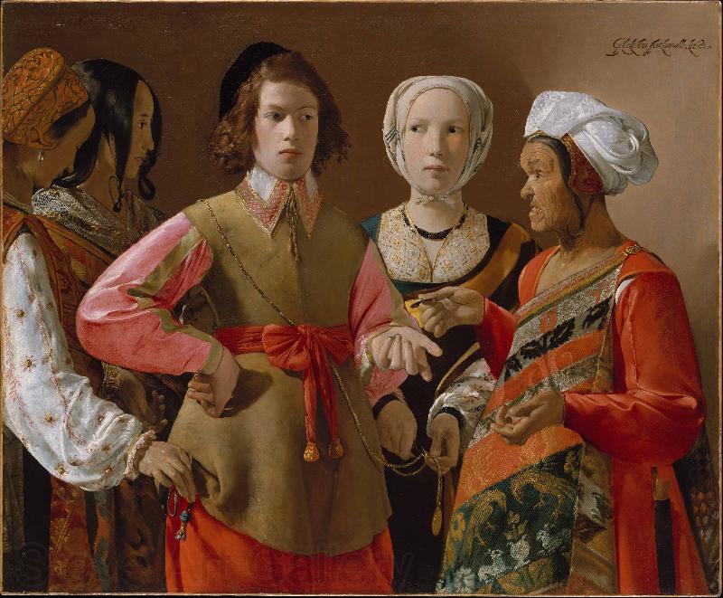 Georges de La Tour Fortune Teller Spain oil painting art
